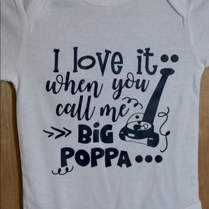 Handmade Baby onesies and toddler tops